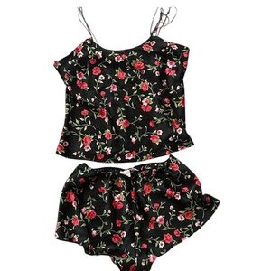 Kathy Ireland sleepwear set size Large, floral